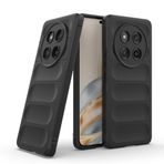 BOKYAS Honor Magic7 Lite 5G/X9c için sıvı silikon kılıf, yumuşak mikrofiber astarlı ve antibakteriyel korumalı, darbeye dayanıklı cep telefonu kılıfı, ince ve ele oturan kılıf, siyah