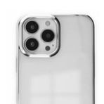 Bol Çeşit iPhone 13 Pro Element Gümüş Silikon Kılıf