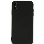 Bol Çeşit iPhone XS Max Nano İçi Kadife Siyah Silikon Kılıf