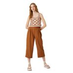 Bol Paça Pantolon Culotte Crop Piliseli