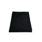 Bol Ticaret Tekstil Siyah Mikrofiber El Yüz Kuaför Spor Havlusu Leke ve Saç Boyası Tutmayan 50 x 90 cm