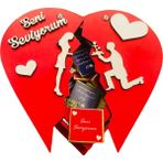 Bolçi Kalpli Kutu Sevmenin 21 Sebebi Etiketli Sevdiklerinize - 1 Adet