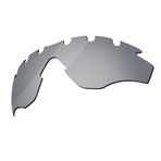 Boldbright Oakley M2 Çerçeve Havalandırmalı Güneş Gözlükleri ile Uyumlu Yedek Lensler - Gümüş Titanyum - Polarize