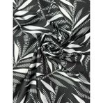 Bolder Scarf Black-White Fular 70*70 cm - Siyah - Beyaz