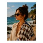 Bolder Scarf Brown City Fular 70*70