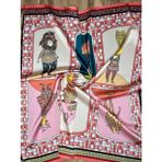 Bolder Scarf Masal Somon Fular 70*70 cm