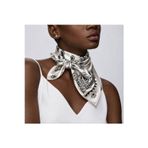 Bolder Scarf Narçiçeği Kadın Tekrenk Seri Fular