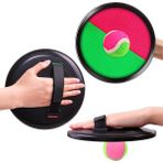 Boldy 2'li Catchball Oyun - Top Yakalama Oyunu - Tut Yakala Oyun - Top Fırlatma Oyunu - Yapışan Top Oyunu - Cırt Cırtlı Top Yakalama Oyun Seti - Tut At Oyunu - Renkli
