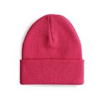 Boldy Klasik Spor Bere-Triko Bere-Unisex Nakışsız Bere-Düz Bere-Unisex Bere-Düz Klasik Bere (Fuşya)