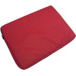 Boldy Laptop Çantası Leptop Çantası Notebook Çantası Su Geçirmez Fermuarlı Macbook Kılıfı 13-13.3-14 Inç - Kırmızı - 13'' - 14''