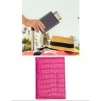 Boldy Pasaport Kılıfı - Pasaport Cüzdanı - Pasaport Koruma Kabı - Pasaport Koruyucu - Pasaportluk - Travel Wallet 1 Adet - Fuşya