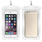 Boldy Su Geçirmez Telefon Kılıfı-Koruyucu Telefon Kılıfı-Waterproof-Sualtı Çekim-Cep Telefonu Su Geçirmez Koruyucu (Beyaz)