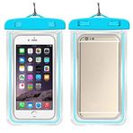 Boldy Su Geçirmez Telefon Kılıfı-Koruyucu Telefon Kılıfı-Waterproof-Sualtı Çekim-Cep Telefonu Su Geçirmez Koruyucu (Mavi)