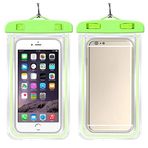 Boldy Su Geçirmez Telefon Kılıfı-Koruyucu Telefon Kılıfı-Waterproof-Sualtı Çekim-Cep Telefonu Su Geçirmez Koruyucu (Yeşil)