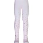 Bolero 4 Mevsim Yıldız Desenli Simli Şık Kız Çocuk Külotlu Çorap - 2 - 3 Yaş - Pembe
