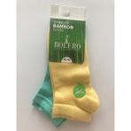 Bolero Bambu 2'li Patik Kadın Çorap - 36 - 40 - Yeşil - Sarı