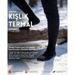 Bolero Erkek Kışlık Termal Çorap Siyah - 41 - 45