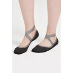 Bolero Kaymaz Siyah Pilates Yoga Bale ve Dans Çorabı - Standart - Çok Renkli
