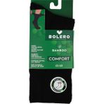 Bolero Unisex Bambu Diyabetik Şeker Çorabı Siyah - 36 - 40