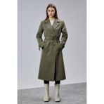 Bolivente Victoria Haki Kemerli Regular Trençkot - XL