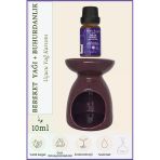 Bolluk-Bereket (Abundance) Uçucu Yağ Karışımı Özel Seri (10 Ml) Ve Buhurdanlık: Ruhsal Ve Fiziksel Denge