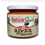 Bolluk Sepeti Ajvar Sos(Balkan Sosu) Az Acılı - 370 gr