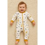 Bolly Baby %100 Pamuk İçi Astarlı Elyafsız 1-2-3 Yaş Mevsimlik Kız ve Erkek Bebek Uyku Tulumu
