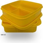 Bölmeli Beslenme Kutusu 2'li Set 500 ml