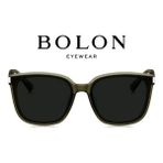 Bolon BL3151-C20 Genç Kadın Erkek Unısex Geometrik Oval Çerçeveli Asetat UV400,POLARIZE Güneş Gözlüğü - Haki Yeşil