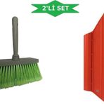 Bolton 2'li Set (Fırça-Spatula) Duvar Kağıdı Yapıştırma Uygulama Seti