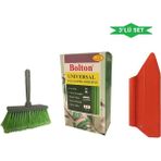 Bolton 3'lü Set 500 Gr. Duvar Kağıdı Yapıştırıcısı Tutkalı (Tutkal-Spatula-Fırça) - 1 Adet