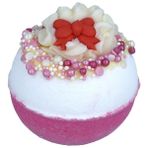 Bomb Cosmetics Scarlet Ribbons Blaster Bergamot ve Zencefil Yağı Özlü 160 gr Banyo Topu