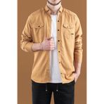 bombe Erkek Slim Fit Dar Kalıp Kot Gömlek