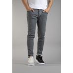 Bombe Erkek Slim Fit Dar Kesim Kot Pantolon Gri