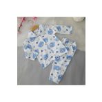 BOMBİX KİDS Düğmeli ikili Bebek Pijama Takımı