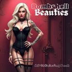 Bombshell Beauties Coloring Book: A Stylish Adult Coloring Book Featuring Pin-Up Bombshells with Attitude, Ink, and Glam