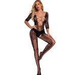 Bommi Fairy Peri Seksi İç Çamaşırı Kadınlar için Dikişsiz Örgü Kombinezon İç Çamaşırı Bebek Bebek Mini Elbise Seksi Elbise Fishnet Sabahlık İç Çamaşırı Gece Elbisesi Kadınlar için Pijama (Siyah-1)