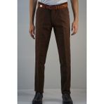 Bomonti Bmt 1635 Battal Erkek Pantolon Pamuk Gabardin Modeli - 56 - Kahve
