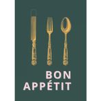 Bon Apetit: Blank Recipe Journal to Write in your Favourite Recipes | Collect the Recipes You Love and Create Your Custom Cookbook | Perfect Gift