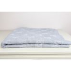 Bon Chic Baby Bebek Battaniye Pamuk&polar Gri 90*90