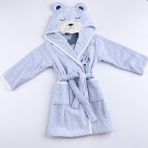 Bon Chic Baby Bebek/çocuk Açık Mavi Bornoz - 3 Yaş