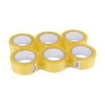 Bona Şeffaf Koli Bandı 45 mm x 100 Metre 6'lı Paket Yüksek Yapışma Gücü
