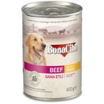 BonaCibo Dana Etli Konserve Yetişkin 400 gr Köpek Maması