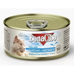 Bonacibo Ezme Sardalya-Hamsili Yetişkin Yaş Kedi Maması 85 Gr