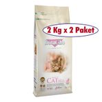 BonaCibo Light Sterilised Tavuk Etli 2x2 kg Kısırlaştırılmış Yetişkin Kedi Maması