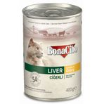 BonaCibo Soslu Ciğerli 6x400 gr Yaş Kedi Maması