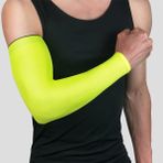 Bonanza Int 2 Adet Nefes Alabilir Uv Korumalı Kol Dirsek Pedleri Spor Koşu Basketbol Voleybol Bisiklet Futbol Için Kolluklar (Yurt Dışından) - XL - Yeşil