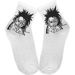 Bonapart Unisex My Hero Kenpachi Zaraki Anime Boy Kolej Çorap - Beyaz - 38 - 42