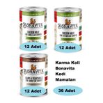 Bonavita Karma Koli Kedi Mamaları 36 Adet 015