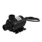 Bonbela DC 24 V Güneş Enerjisi Fırçasız Motor Akvaryum Dalgıç 800L H 5M Sıcak Su Sirkülasyon Pompası